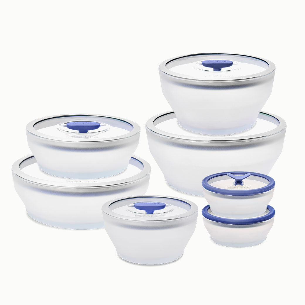 FrostGlass™ – Potes Herméticos de Vidro 7 Peças - imagem 4