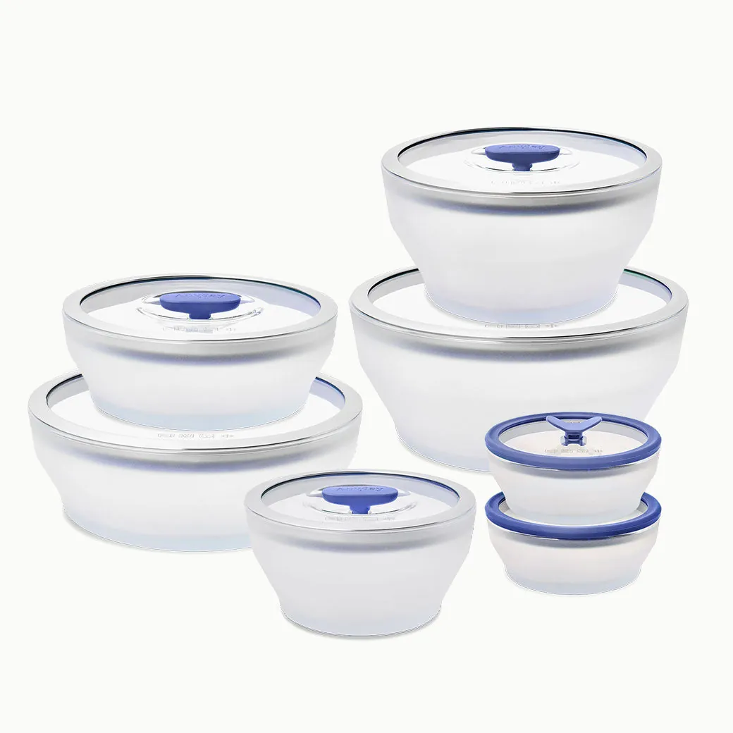 FrostGlass™ – Potes Herméticos de Vidro 7 Peças - imagem 4