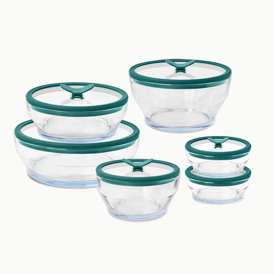 FrostGlass™ – Potes Herméticos de Vidro 7 Peças - imagem 3