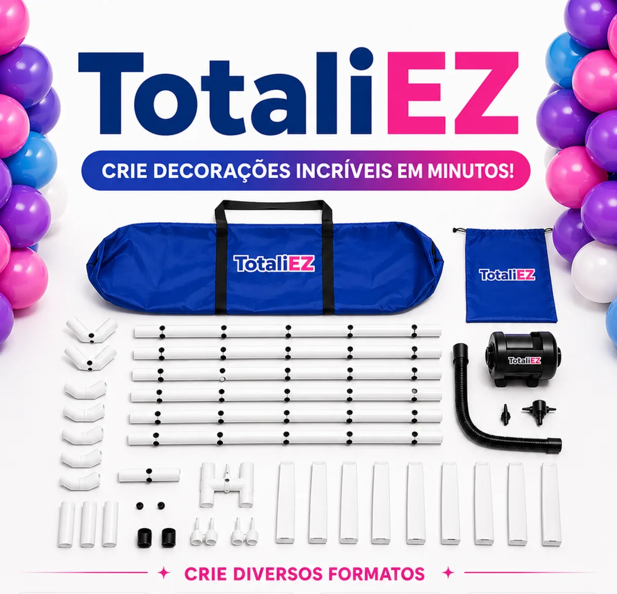 Totali EZ – Estrutura Completa 60 Peças